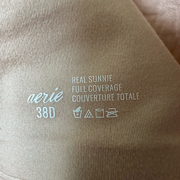 Aerie Real Sunnie Full Coverage Bra Lightly Lined in Sands 38D - Picture 10 of 12